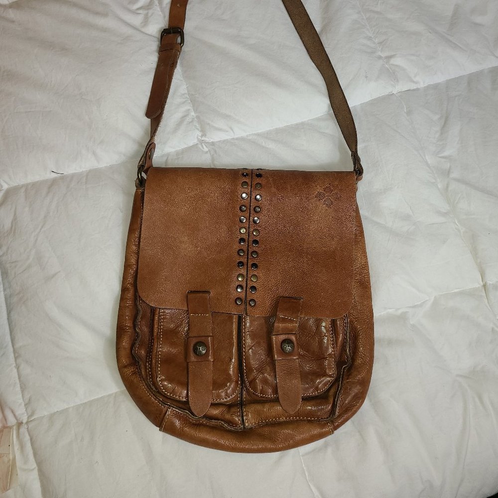 Patricia Nash *Real Italian Leather* Armeno Crossbody Messenger
